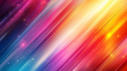 Obraz premium Colorful Abstract Background with Bright Rays of Light and Glowing Effects in Vibrant Shades