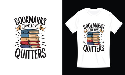 Book t-shirt design Hand drawn lettering Design
