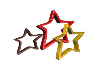 gwiazda, rysunek, ilustracja, 3d, symbol, projekt © Marek