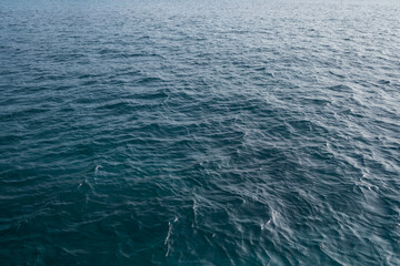 Indian ocean water background in bay on Seychelles islands