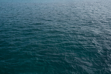 Indian ocean water background in bay on Seychelles islands