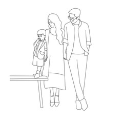 elderly man and woman