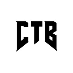 CTB letter logo design for technology company. CTB logo design black and white color combination. CTB logo, CTB vector, CTB design, CTB icon, CTB alphabet. CTB typography logo design.