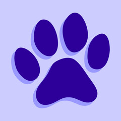 paw print vector