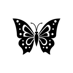 creative details butterfly icon vector Illustration