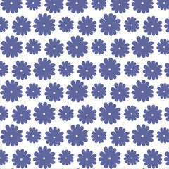 Seamless flowers pattern. Vintage botanical flowers on white background. style for banners, wallpaper, posters, websites, online shopping.