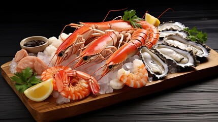 A photo of Seafood Platter