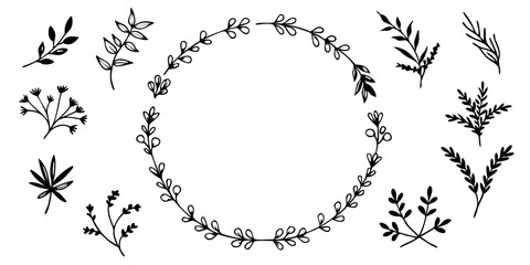 floral background with flowers