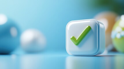 Success confirmation action business environment graphic content digital space close-up visual representation for effective communication