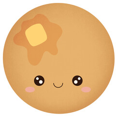 Fototapeta premium kawaii pancake