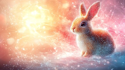 Magical Rabbit in Mystic Light.