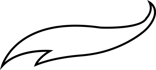 Text Tail Swoosh Baseball line Sign, Typography font curve tail, font swoosh tail ornamental vector, text ornaments football or athletics tail, ornamental swash underline Swirl