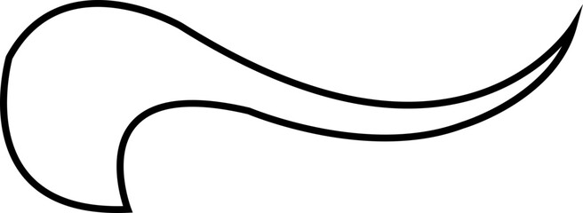 Text Tail Swoosh Baseball line Sign, Typography font curve tail, font swoosh tail ornamental vector, text ornaments football or athletics tail, ornamental swash underline Swirl