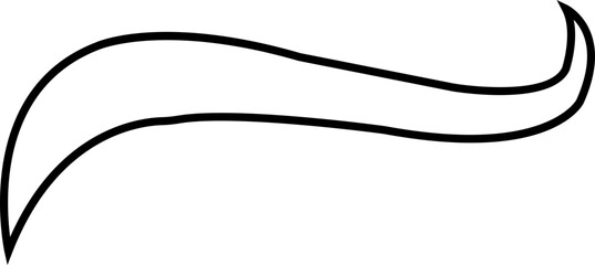 Text Tail Swoosh Baseball line Sign, Typography font curve tail, font swoosh tail ornamental vector, text ornaments football or athletics tail, ornamental swash underline Swirl