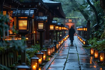 Title: Sacred Pilgrimage: Seeking Divine Guidance and Spiritual Blessings