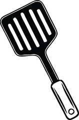 spatula isolated on white background