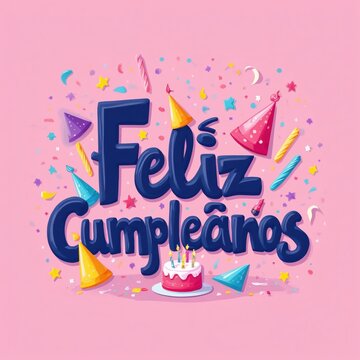 feliz cumplea&ntilde;os - spanish