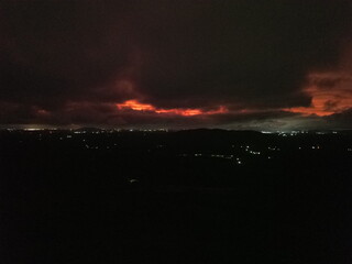 Amanhecer na cidade de Sa&uacute;de, Bahia, Brazil.