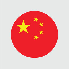 China Flag Sphere Vector