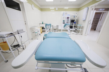 A modern dental clinic with a welcoming chair and advanced technology, offering a comfortable experience