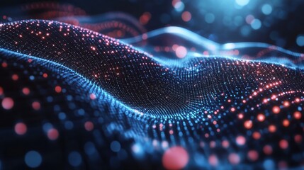 Abstract global technology background. Futuristic data network elements. Digital innovation concept for your design.