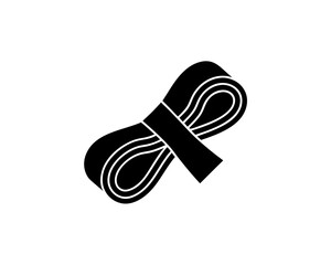 creative details resistance bands icon vector Illustration