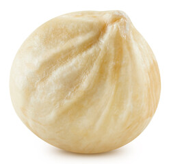 Hazelnut isolated on white background