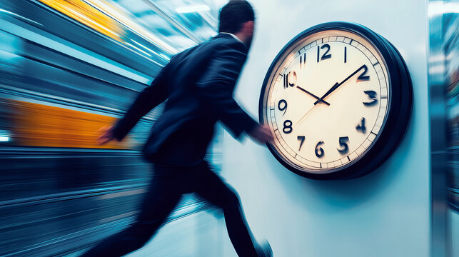 Concept of the speed of time or lack of time