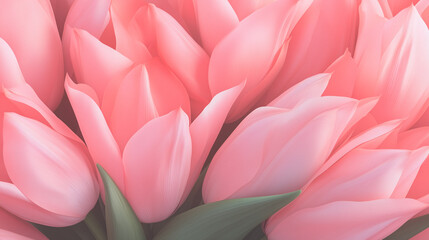 Fototapeta premium Delicate spring flower tulip for the holidays