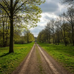 road in the park
