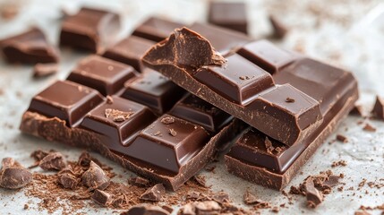 Indulge in a rich and smooth chocolate bar, perfect for satisfying your sweet tooth cravings.