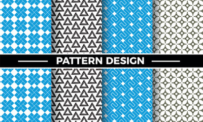 Modern Abstract Pattern Design Set