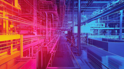 Augmented Reality for Real-Time Manufacturing Process Monitoring - AR manufacturing process monitoring tool using spatial computing for detailed and interactive industrial oversight