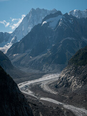 La mer de glace en &eacute;t&eacute;