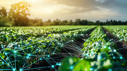 Spatial Computing in Smart Agriculture - Agricultural management system using spatial computing for precise crop monitoring and optimization