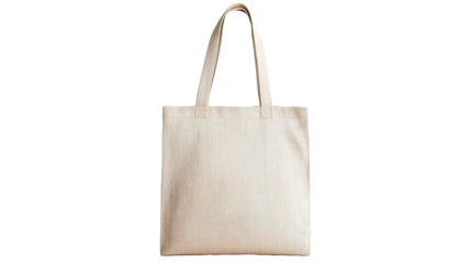 Eco-friendly reusable tote bag mockup on for sustainable shopping concepts