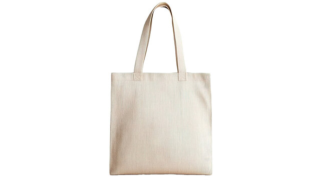 Eco-friendly reusable tote bag mockup on for sustainable shopping concepts