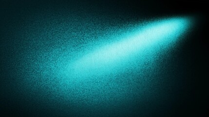 Luminous oval and round light spots on a deep green and black backdrop