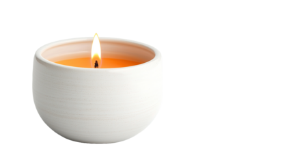 Elegant candle flame clipart image minimalist aesthetic close-up view serenity concept