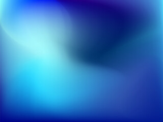 Gradient, dark blue tones. Shades of blue, blue, green colors. Space, galaxies. Night sky. Universe vector