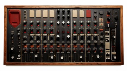 A photo of a filmmaker's soundboard