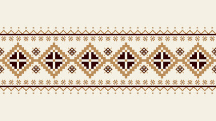 ethnic pattern texture design background print abstract seamless vector textile. ethnic style...