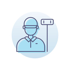 Polo Plyer Vector icon