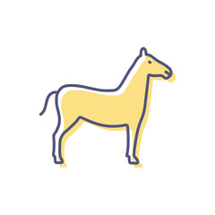 Horse Vector icon
