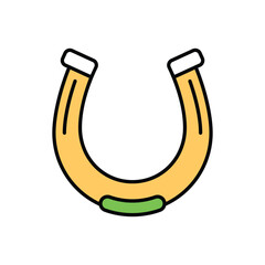  Horseshoe Vector icon