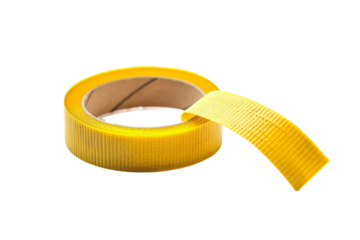 High-coverage correction tape designed to eliminate mistakes cleanly and efficiently isolated on transparent background