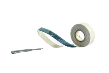Quick-drying correction tape in a convenient applicator for neat and accurate fixes isolated on transparent background