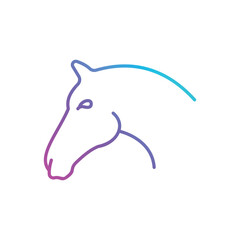 Obraz premium Horse Vector icon