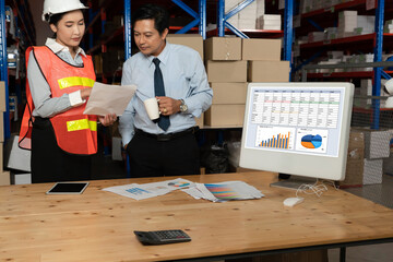 Business data dashboard provide business intelligence analytic for marketing strategy planning snugly with big data set to analyze customer demands and foreseeing business future