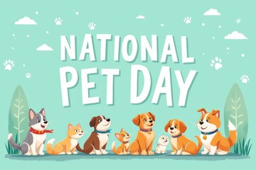 national pet day is coming up on the 25th